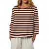 Women's O-Neck 3/4 Sleeve Printed Top T-shirt