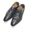Vintage a Testoni Wingtip Business Shoes Black 8.5H 27.0(USED)