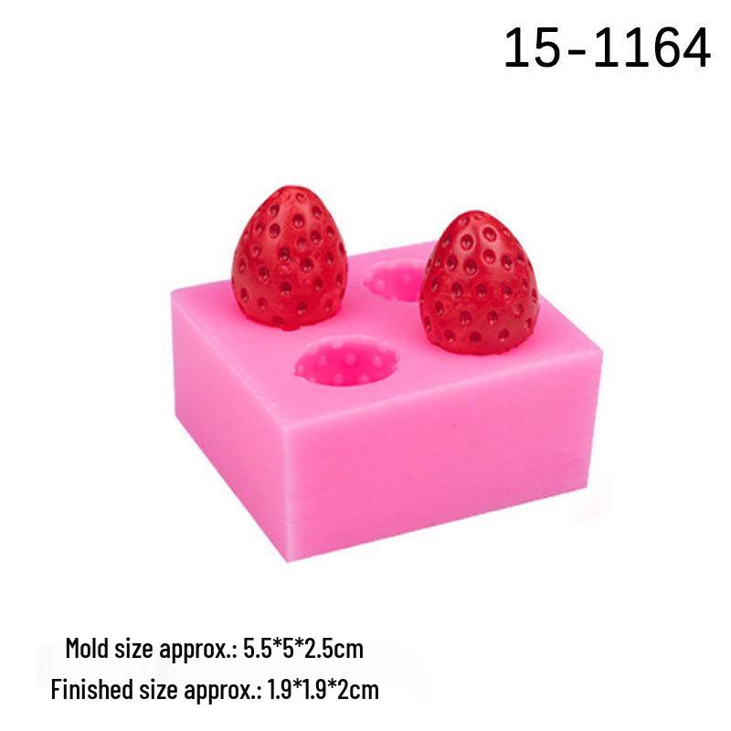 

Fruit Shape Silicone Molds for Cake Decoration - Orange, Blueberry, Raspberry, Strawberry