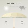 Nanqiao Wooden Handle UV Parasol