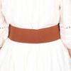 Cloth Stretchy Cummerbunds PU Wide Waist Belt Simple Female Waistband  Women