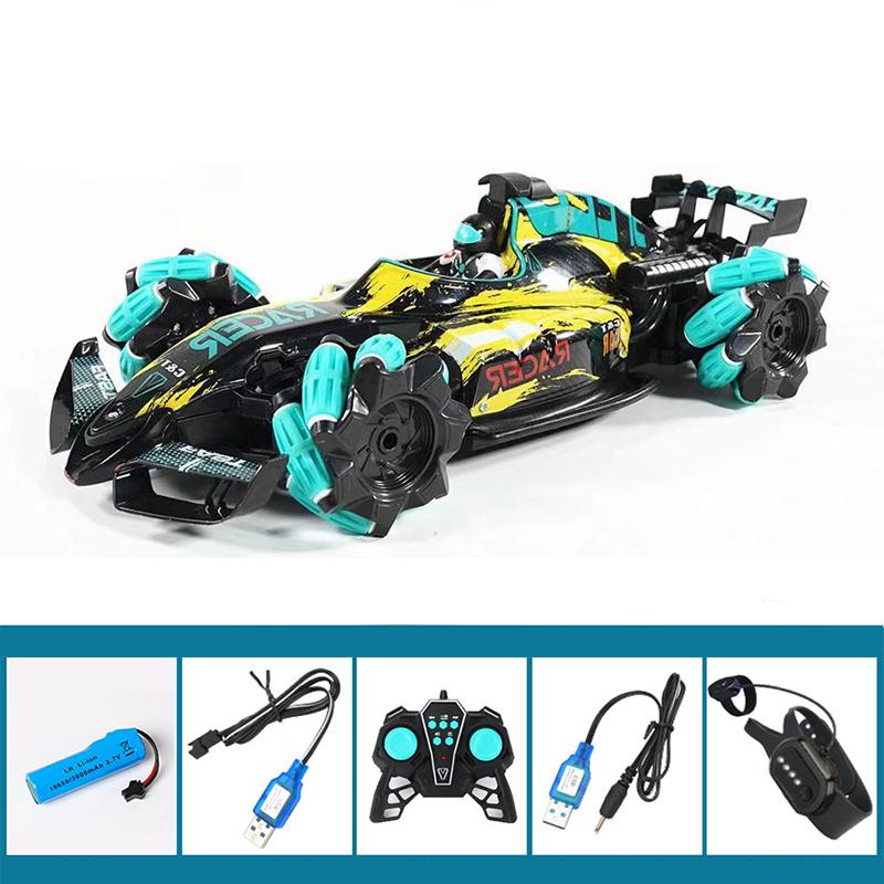 Mini High Speed Turbo Racing Drift Electric Vehicle Adult Rc Car Gesture Radio Remote Control 2.4G Spray Children Electronic Toy