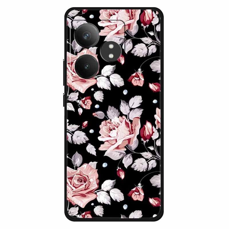 Funda For Realme GT 6T / GT 6 Cases Silicone Planet Painted TPU Soft Phone Back Cover For RMX3853 Protective Coque RMX3851  GT 6