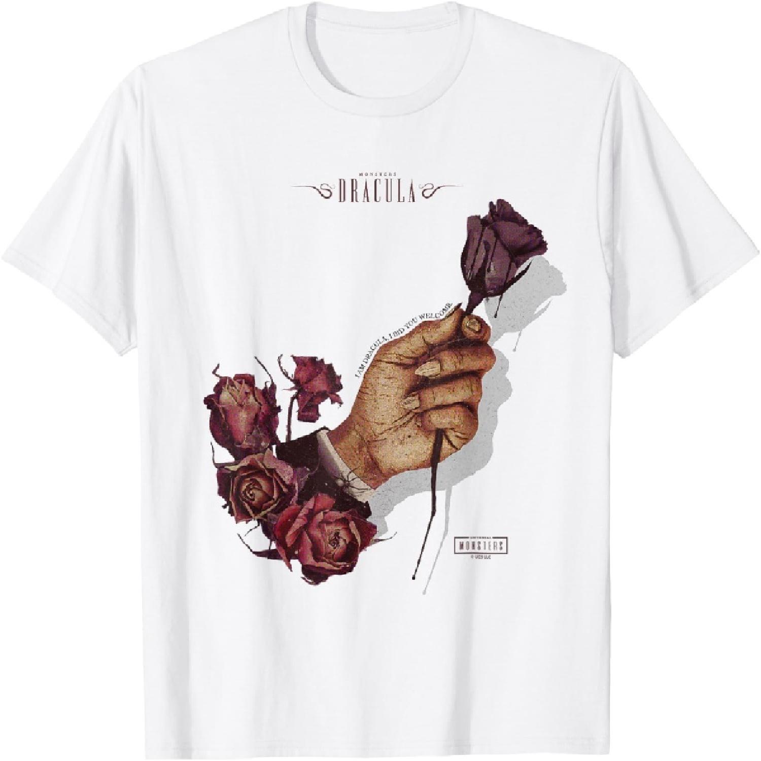 Футболка Universal Monsters «Черная роза Дракулы» S