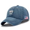 2025 Denim Baseball Cap Men Women Embroidery Letter Jeans Snapback Hat Casquette Summer Sports Hip Hop Cap Gorras Unisex Hats