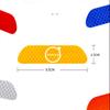 4Pcs Car Bumper Reflective Safety Strip Stickers Decoration For Volvo ES90 EC40 EX40 EM90 XC90 V90 V60 XC60 V40 S80 S60 S90 C40