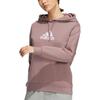 Adidas Sweatshirts Women's Pink Hooded Moderate Regular HM7073