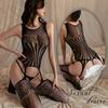 Sex Underwear Women's Sexy Temptation Hollow One-piece Mesh Stockings Jacquard Free