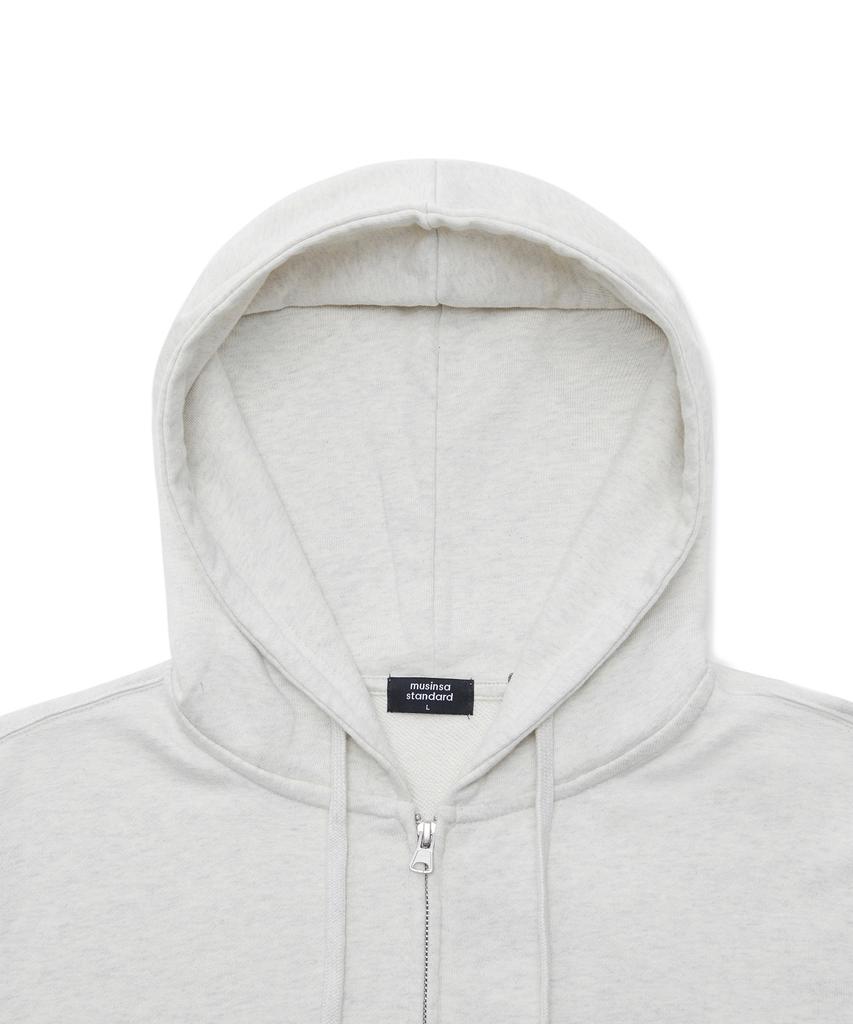 Musinsa Standard Hooded Sweat Zip-Up [Oatmeal]