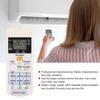 ABS Durable White Air Conditioner Controller Remote Control Accessory for A75C3297 Without Battery
