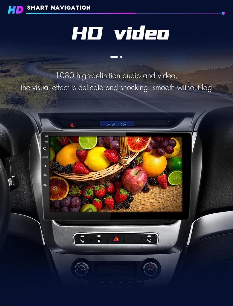 Compatible Renault Kwid Android Navigation System with WiFi, GPS, Reversing Camera, and MP3 Player for 15 Models