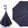 Automatic reverse umbrella straight rod long handle double-layer umbrella car umbrella large double reflective umbrella wind-resistant reinforcement