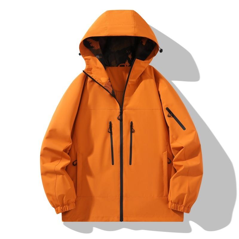 Neue Kapuzenjacke Herren Wasserdicht Winddicht Bergsteigeranzug Outdoorjacke