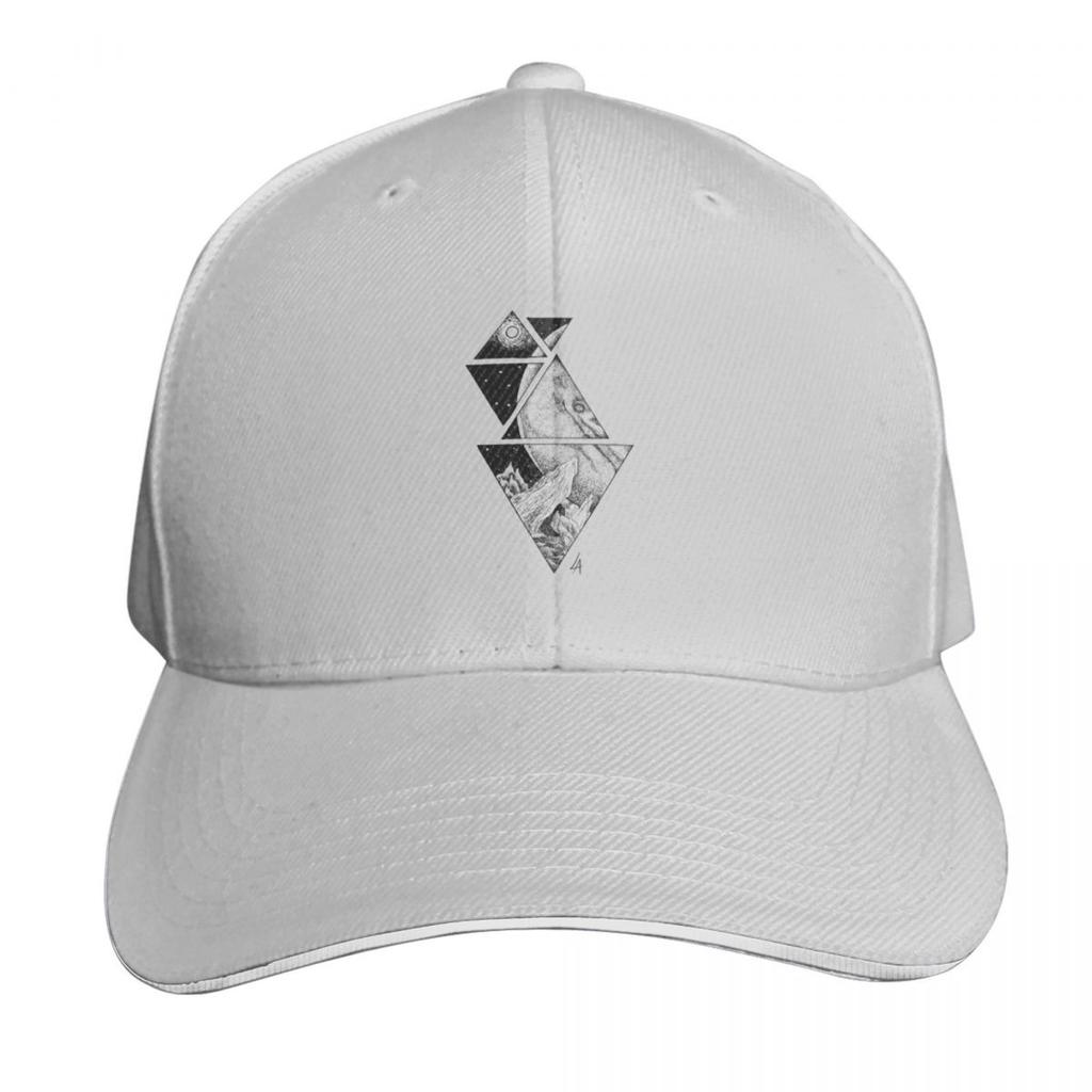 THE SPACIAL TRIANGLE Baseball Cap Visor Sunhat Beach Outing Winter hat Womens Unisexs