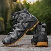 XG NEW Men Outdoor High Top Hiking Shoes Sports Tactical Boots Men Military Boots Wear-Resistant Camping Sneakers Men Size 36-46