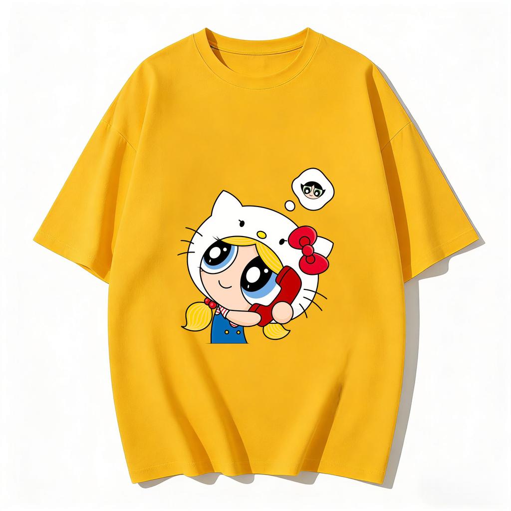 2026 Girls Super Powerful Blouse Training Streetwear Tshirts Womens Tee Highquality Fitness Family Matching Outfits Summer Top