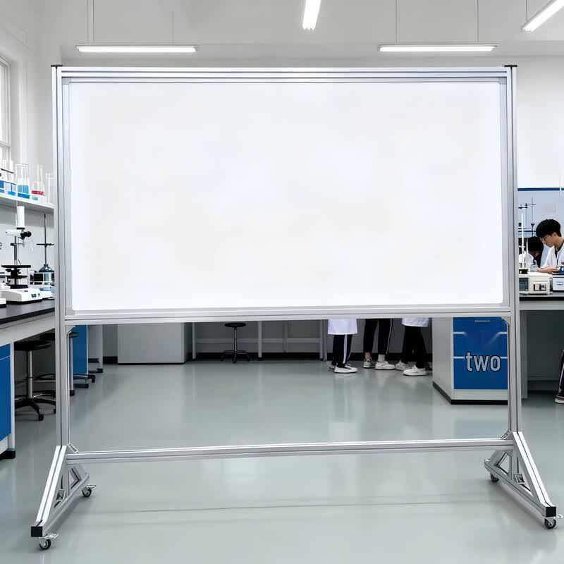 Mengdong Mobile Double-Sided Whiteboard & Greenboard Stand