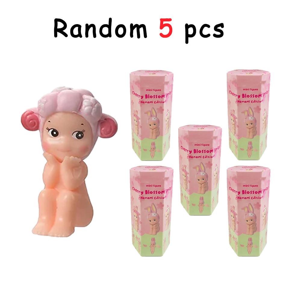 / New  Selling S Angels Cherry Blossom Series Anime Figures Ornaments Dolls Fans Children Birthday Gift Random