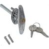 Garage Door Keyed Tndle Lock Kit With 2keys,universal Shed Door Lock T Handle - Pjun