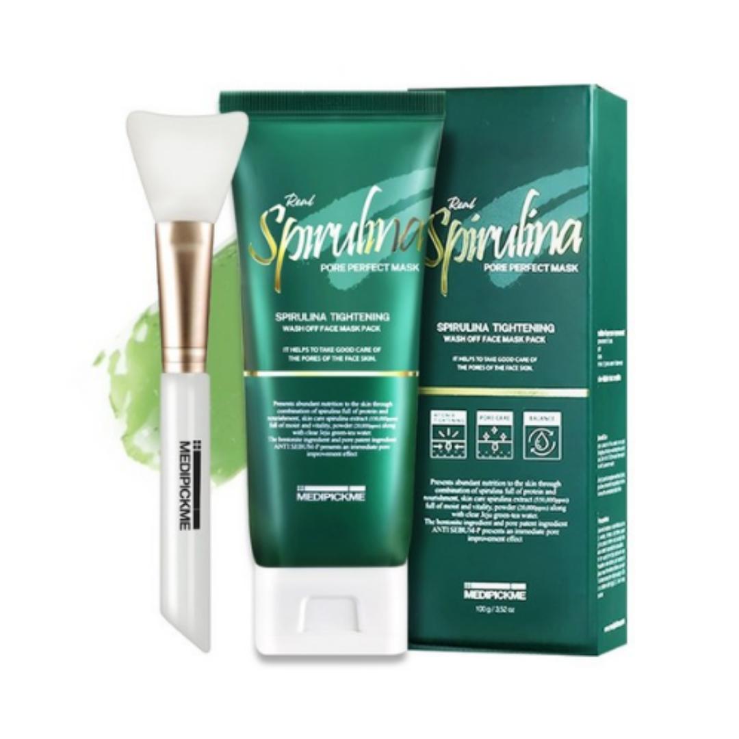 

Blackhead Pore Tightening Tea Tree Modeling Pack — Pore Cleansing & Sebum‑Melting Mask (100 g, 1 piece)