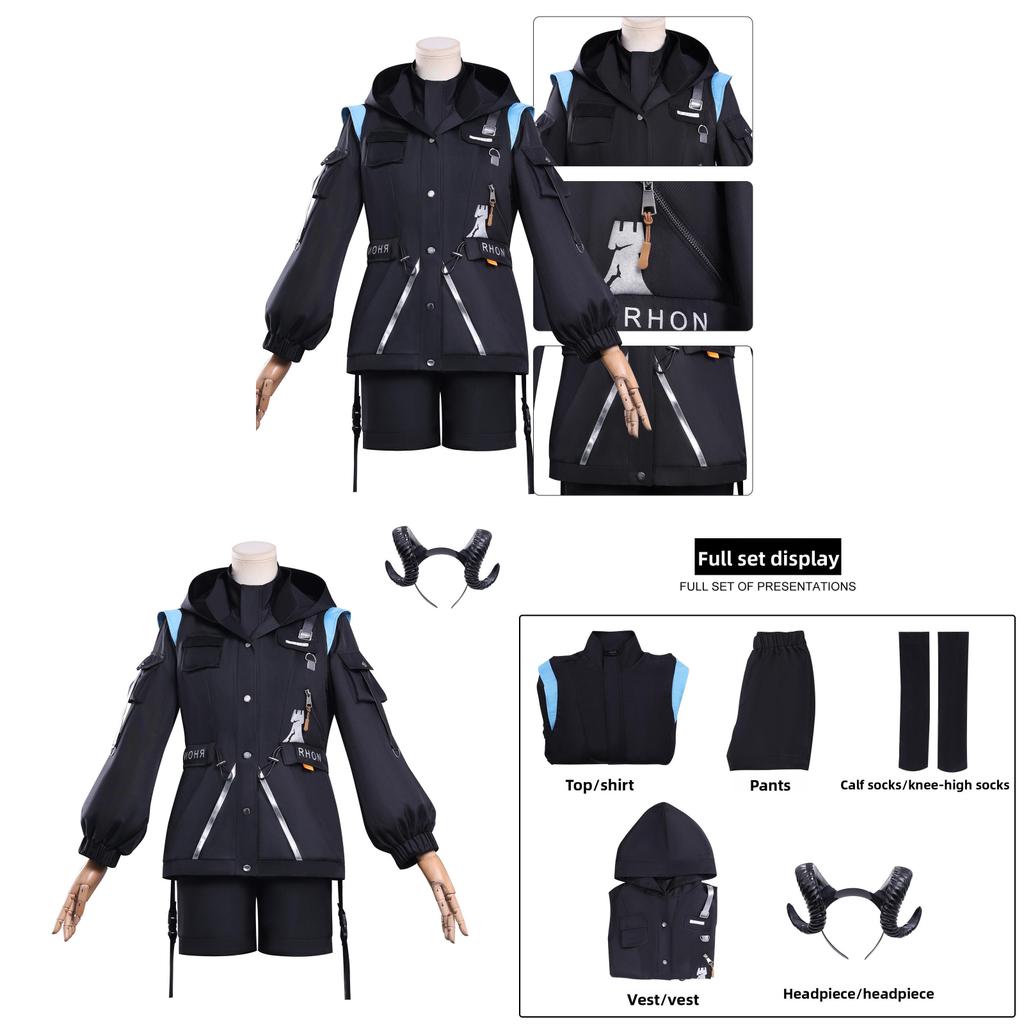 Arknights Togawa Sakiko Cosplay Costume With Soft Fabric For Anime Role Play