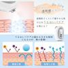 Kiboer Steamer, Facial Beauty Device, Handy Mist, Face Steamer, Facial Humidifier, Frictionless, Dense Nano Mist, USB Charging Type, Moisturizing, Dry