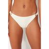 Wiązany dół od bikini w kolorze ecru Tbess21ba0183