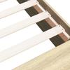 Bed Frame Sonoma Oak 75 x 190 cm Particleboard