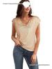 Women's Sequin V-Neck Party Vest Shirt
