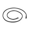 Trendy Simple Electroplated Titanium Steel Men's and Women's Round Snake Bone Necklace