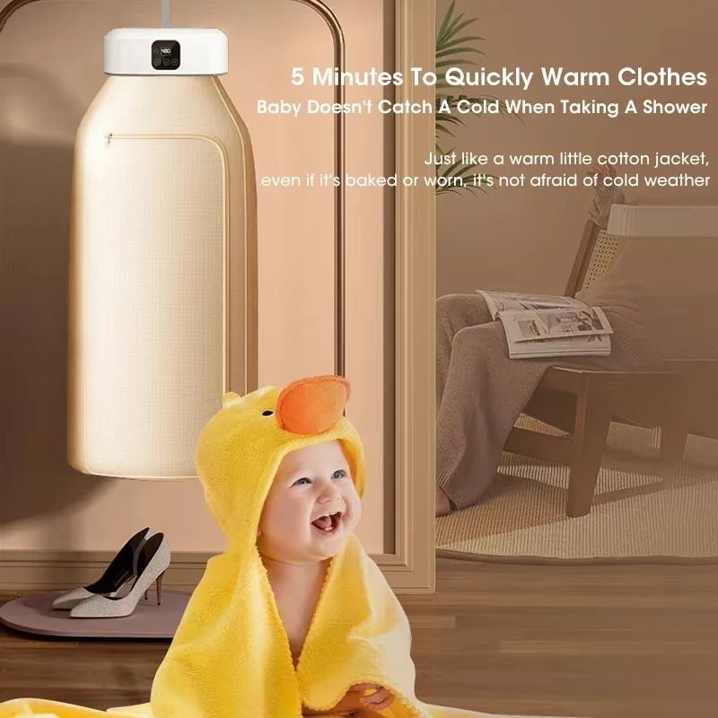 Electric Portable Clothing Dryer UV Sterilization Foldable Laundry Dryer Compact Folding Clothes Dryer