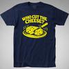 WHO CUT THE CHEESE? T-SHIRT Fart Gas Funny Joke Humor Lover Toot Sarcastic Dad