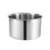 Lechu Heli 201 Stainless Steel Round Seasoning Bowl with Lid