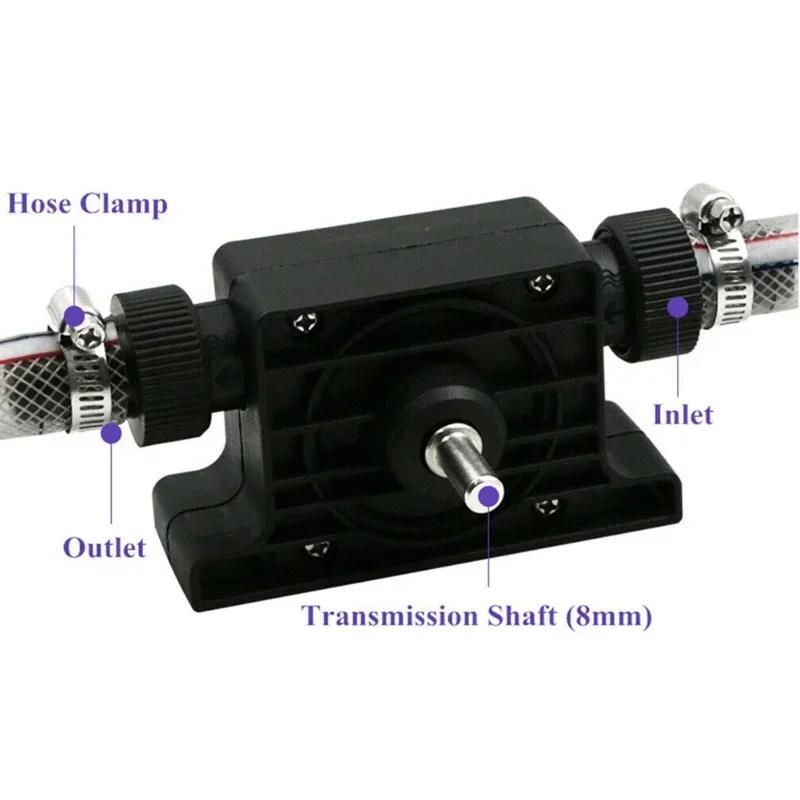 Household small water pump, hand drill water pump, convenient DC water pump, suitable for outdoor use in households