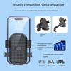 360 Degree Rotation Motorcycle Phone Holder Shock Absorption