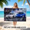 Outros Designs Semelhantes Tema Toalha de Praia Personalizada Nome e Texto Personalizados Toalha de Praia Macia de Secagem Rápida para Natação Viagem