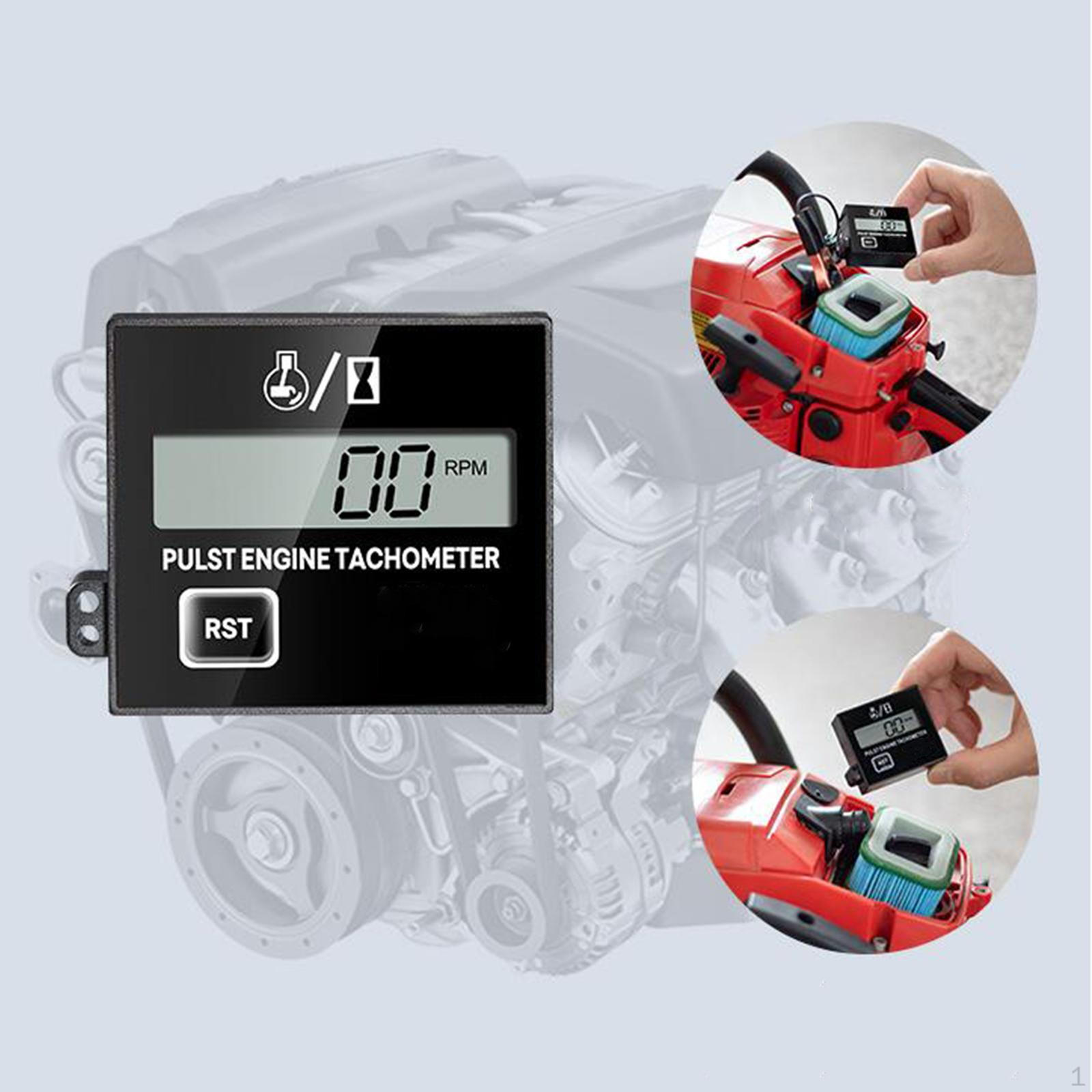 

Усовершенствованный цифровой тахометр двигателя для наружного оборудования Single Button