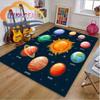 3D Pattern space universe  vector and many planets in galaxy-Popular Cushion In Europe  America Fashionable Carpet