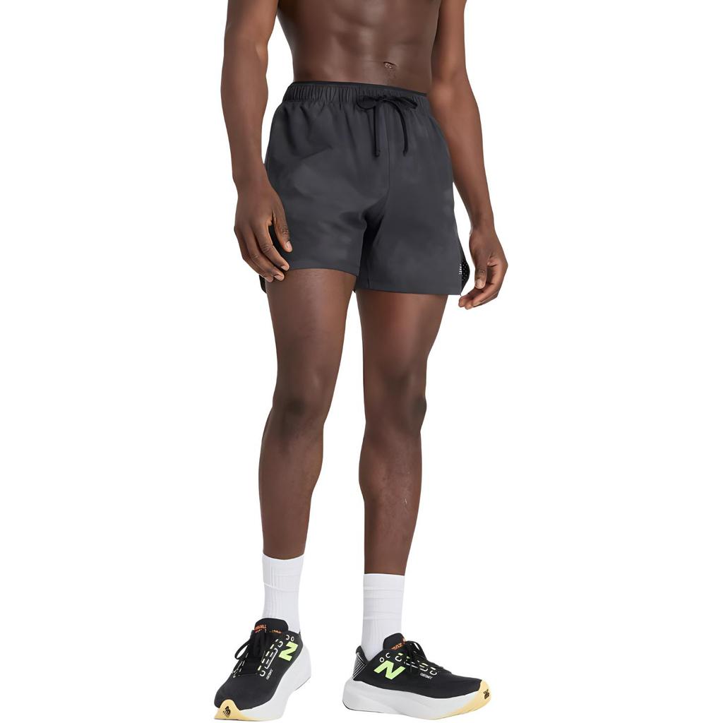 New Balance RC Reflective Short 5' Casual Shorts Men's Black MS43279-BM