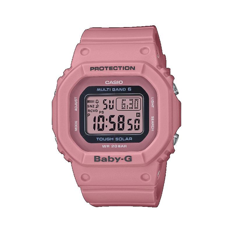 

Casio Men s Resin 200M Water Resistant Shock Resistant Alarm Quartz Watch BGD-5000UET-4 красный