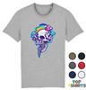Trippy SKULL Rainbow Magic Mushroom LSD DMT Psychedelic T-Shirt Ecstasy