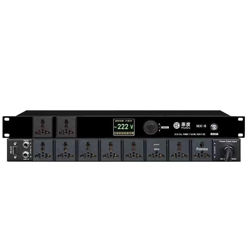 HuiDu 8-Channel Conference Audio Power Sequencer (CN version)