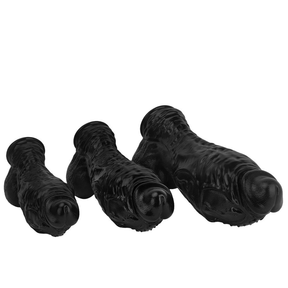 PVC Butt Plug Dildo Women's Masturbator Adult Sex Toy Huge Dildo Fisting Strap on Penis Big Dick