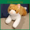 Cat Realistic Cute Plush Toy Ornament Pillow Playroom Decor Birthday Present