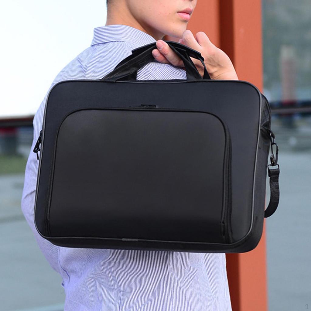 Laptop Bag Carrying Case ,Classic ,Premium ,Satchel Large Nylon Shoulder for Men Women