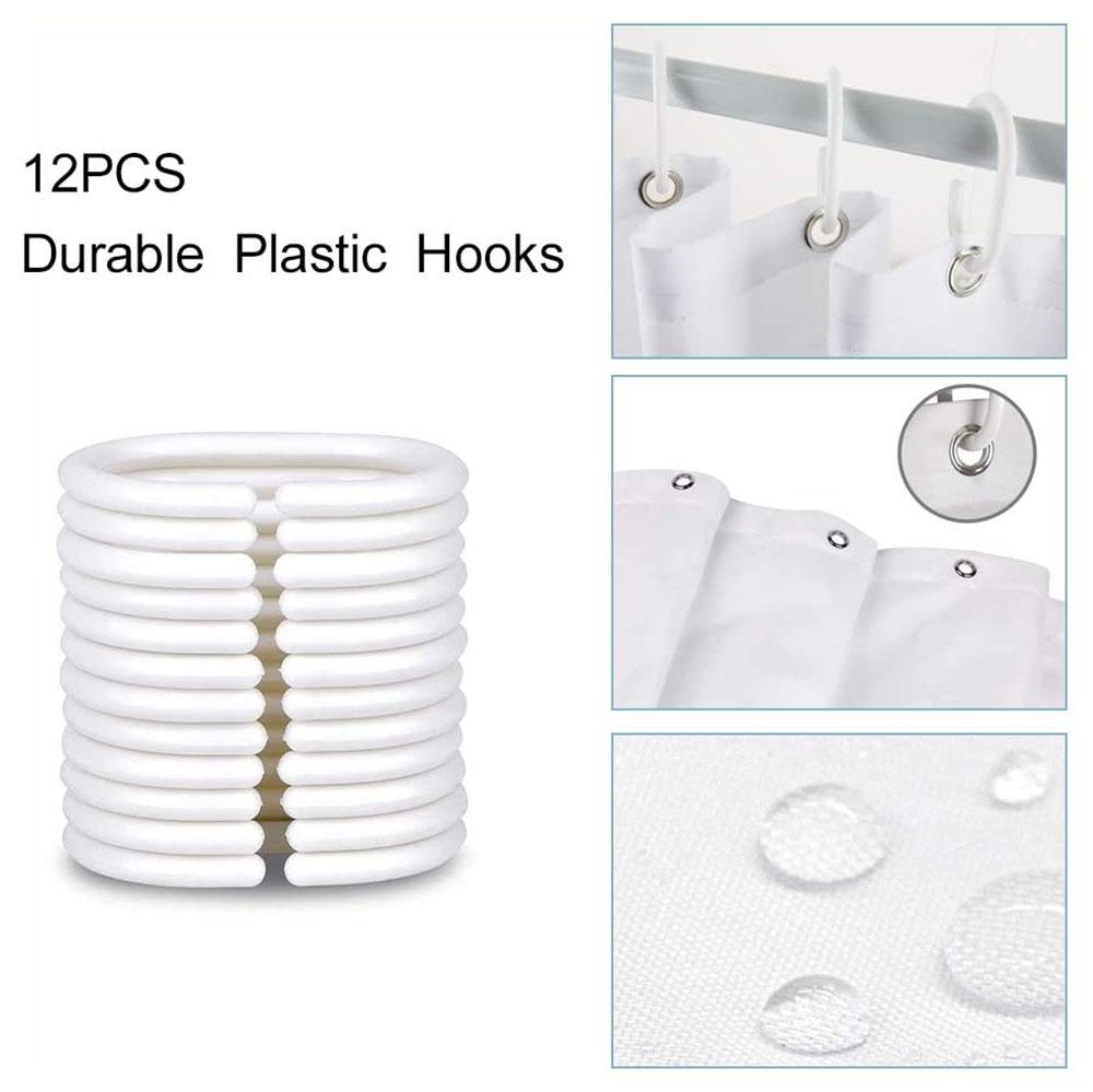 3D Elephant Bathing Curtain Bathroom Letters Shower Curtain Waterproof With 12 Hooks Fishes Home Deco Free Ship