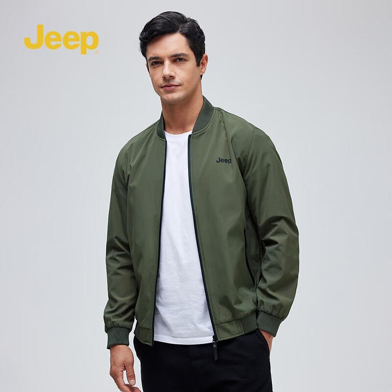Jeep P841MWJ365 Men's Baseball Collar Casual Jacket