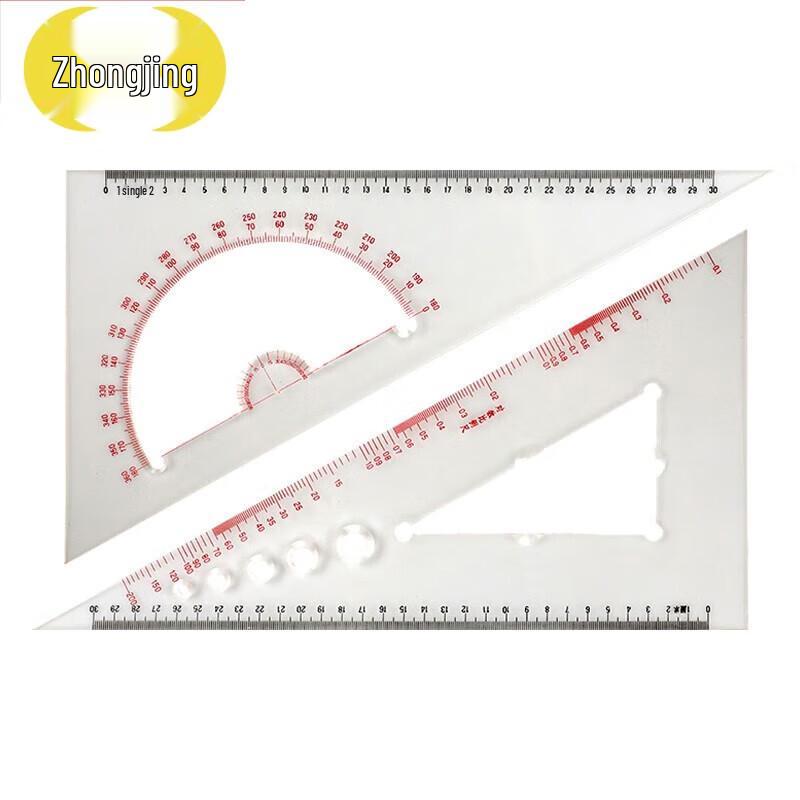 

Navigator s Nautical Chart Triangle Ruler Set
