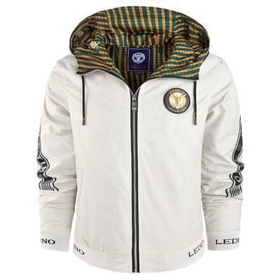 Jacke Bestickte Kapuzenjacke Herrenjacke Hübsche Lässige Kapuzenjacke