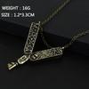 Fashion Grimm Box Key Can Open Necklace Bronze Alloy Pendant Necklace for Men Women Lolita Vintage Jewelry Accessories